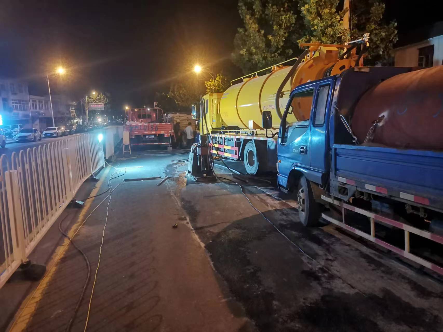 老新镇路面压密注浆